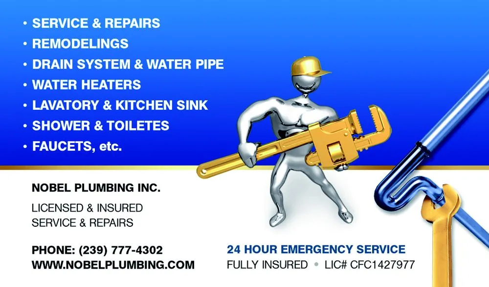 Slide of Nobel Plumbing