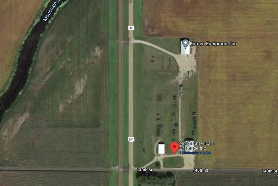 Slide of North American Drainage