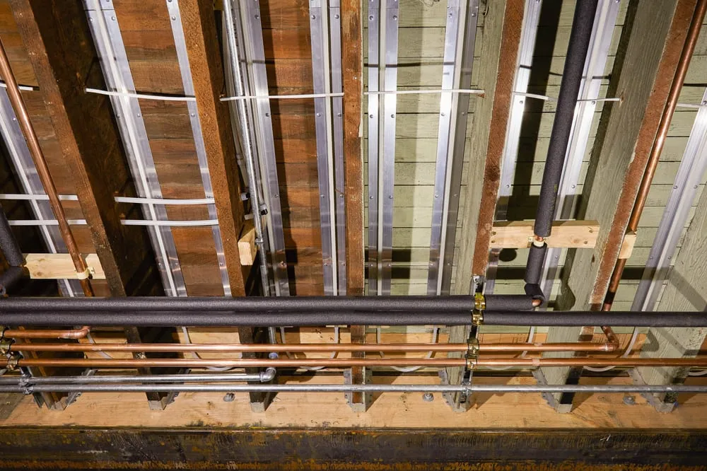 Slide of North and South Plumbing