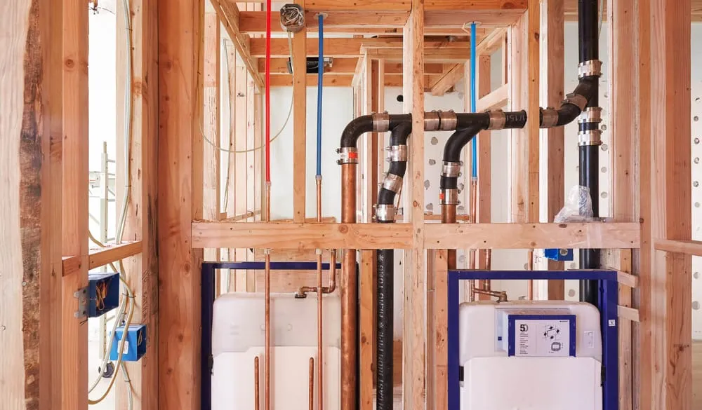 Slide of North and South Plumbing