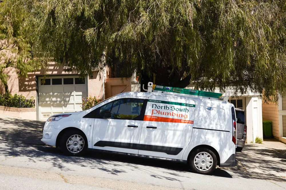 Slide of North and South Plumbing