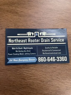 Northeast Rooter Sewer & Drain Service Logo