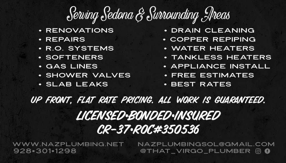 Slide of Northern Arizona Plumbing Solutions