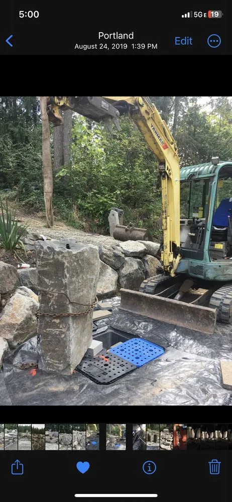 Slide of Northern Eagle Excavation