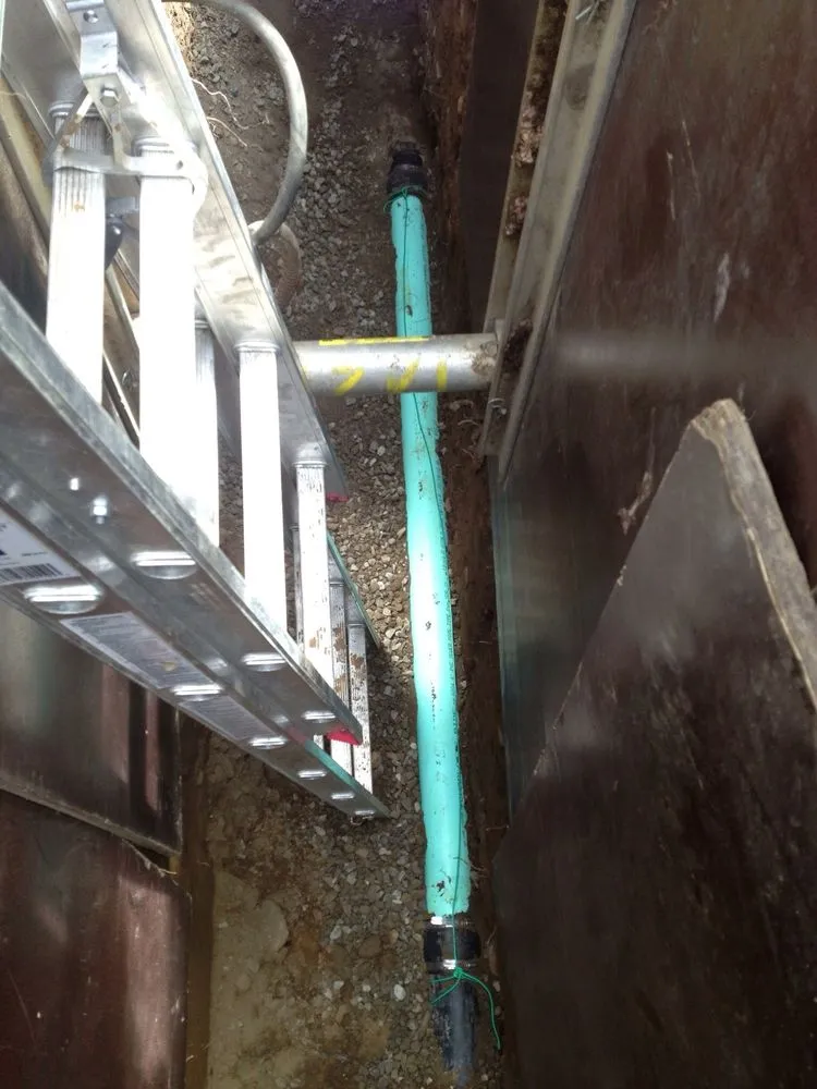 Slide of Northern Eagle Excavation