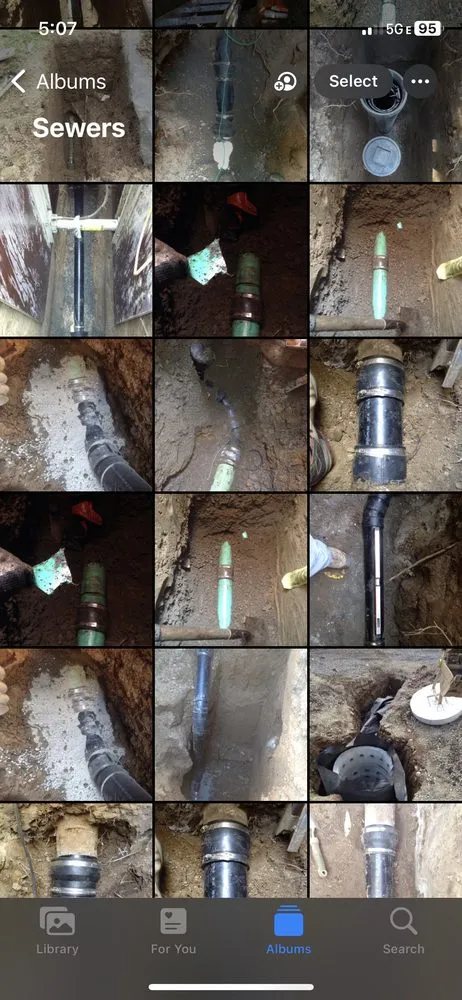 Slide of Northern Eagle Excavation