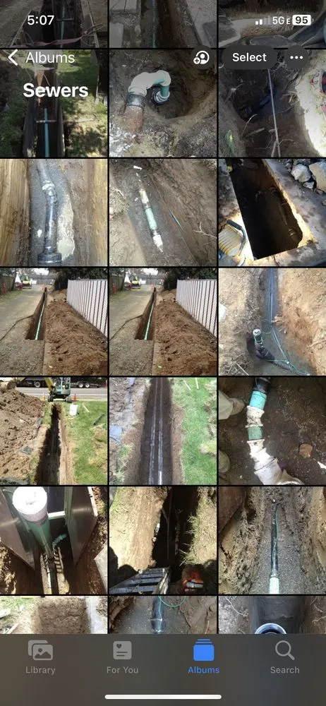 Slide of Northern Eagle Excavation