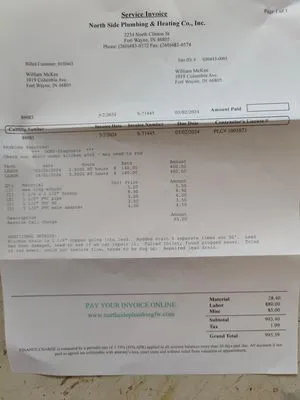 Northside Plumbing Logo