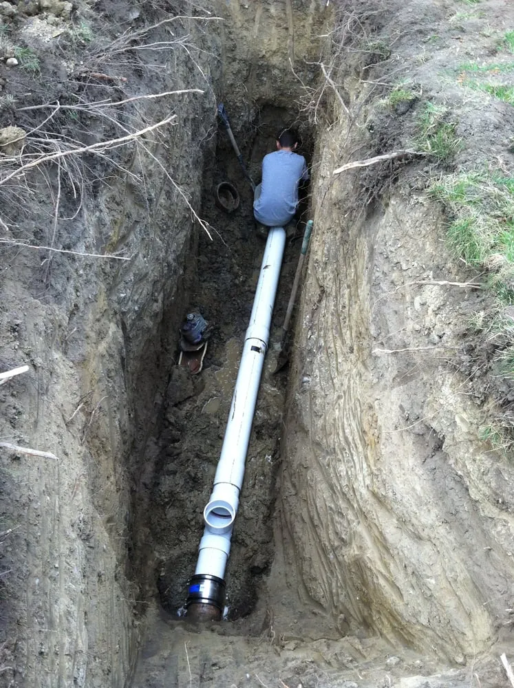 Slide of Northwest Drain Station