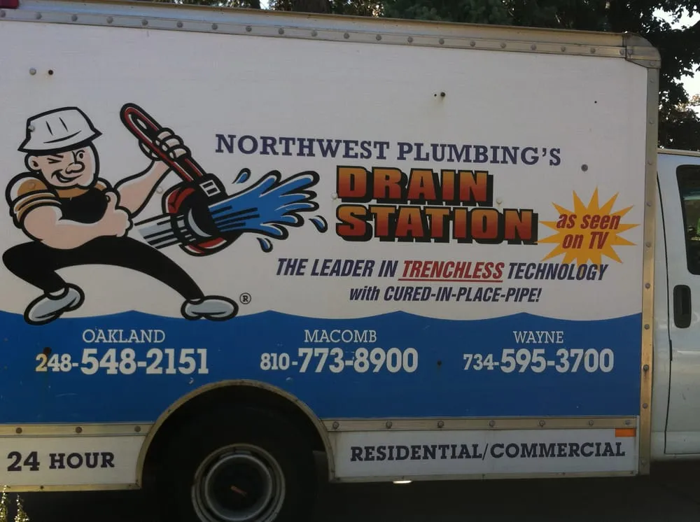 Slide of Northwest Drain Station