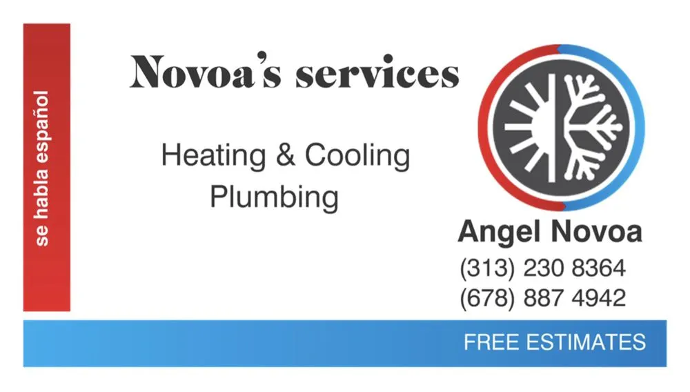 Slide of Novoa’s Services