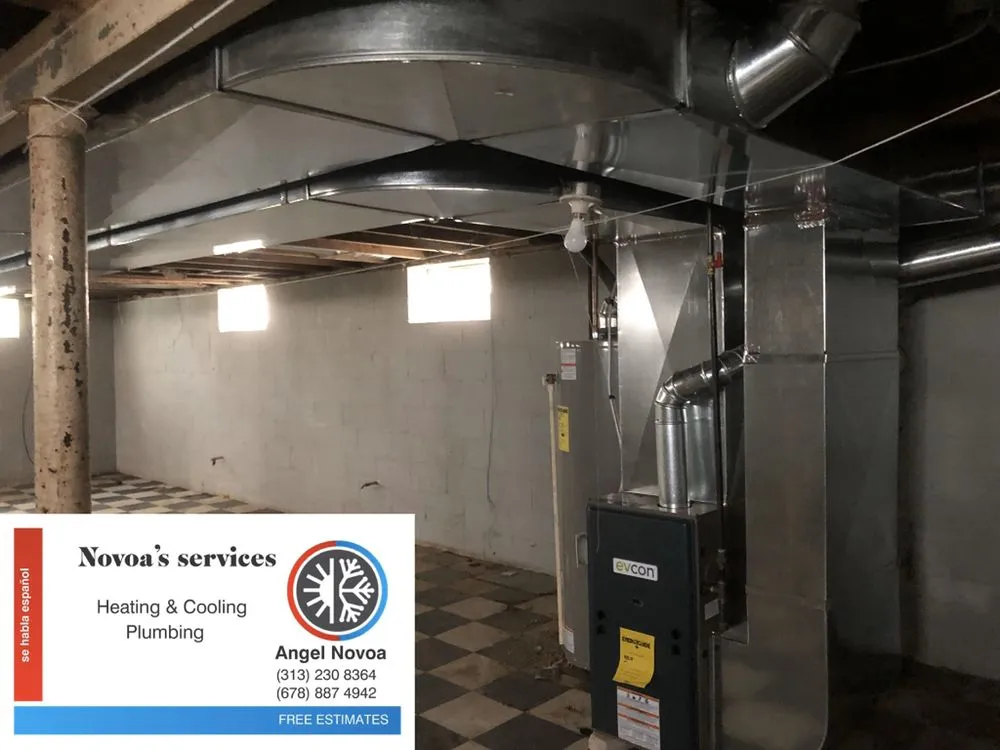 Slide of Novoa’s Services