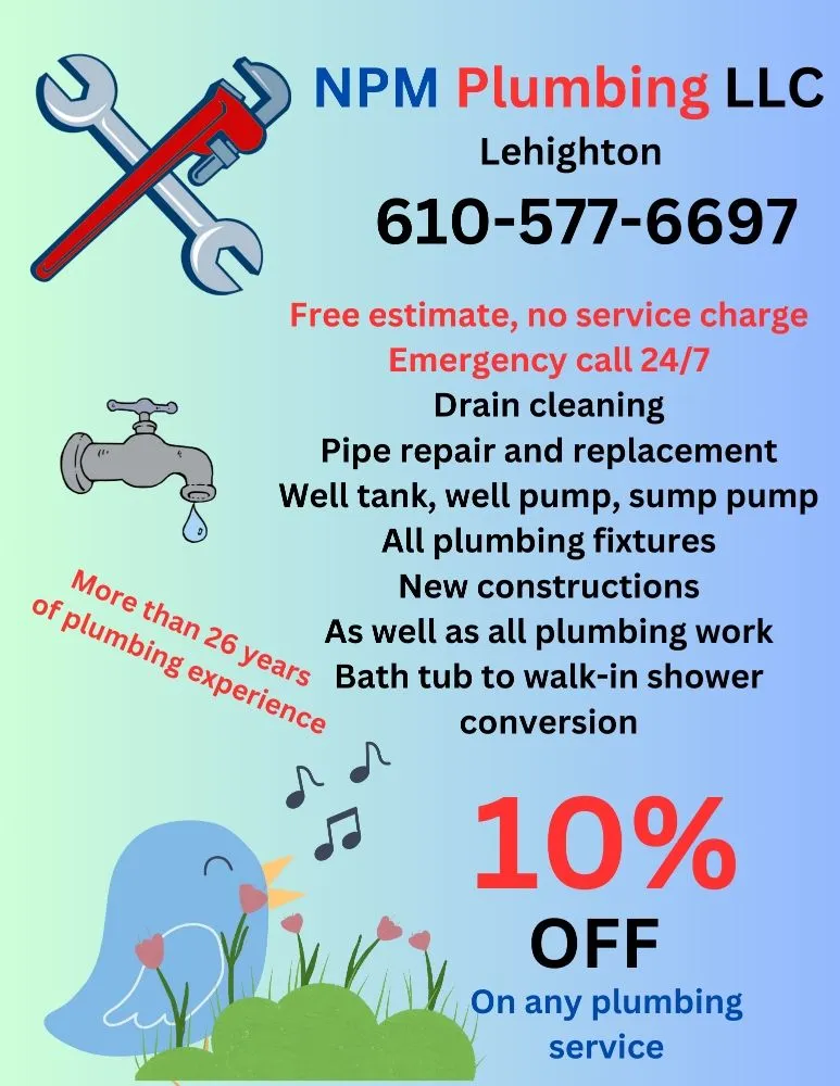 Slide of NPM Plumbing