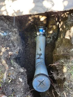 Slide of NS Sewer Piping