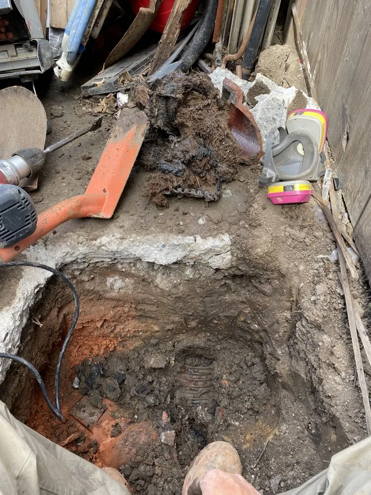 Slide of NS Sewer Piping