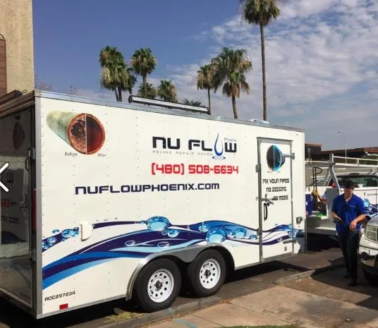 Slide of Nu Flow Tucson