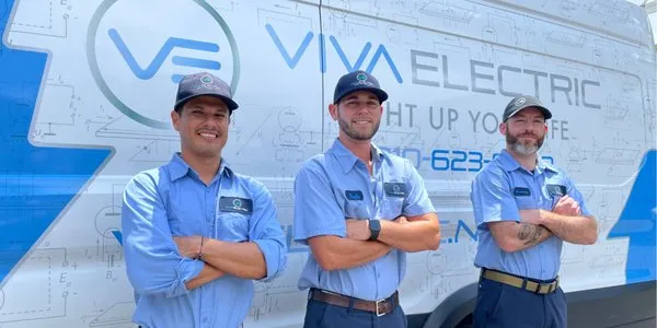 NuBlue Electric, Plumbing and Air Logo