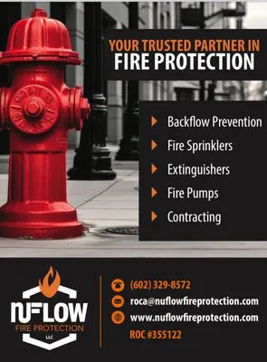 Nuflow Fire Protection Logo