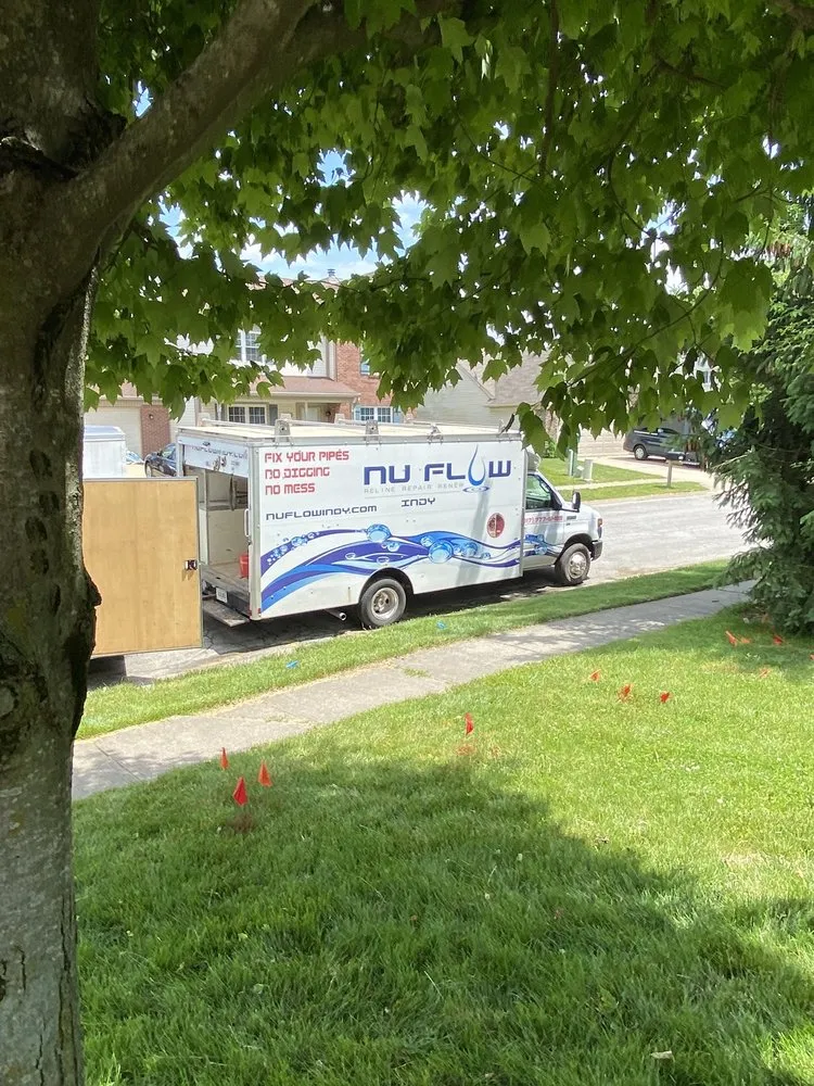 Slide of NuFlow Indy - Sewer Line Experts