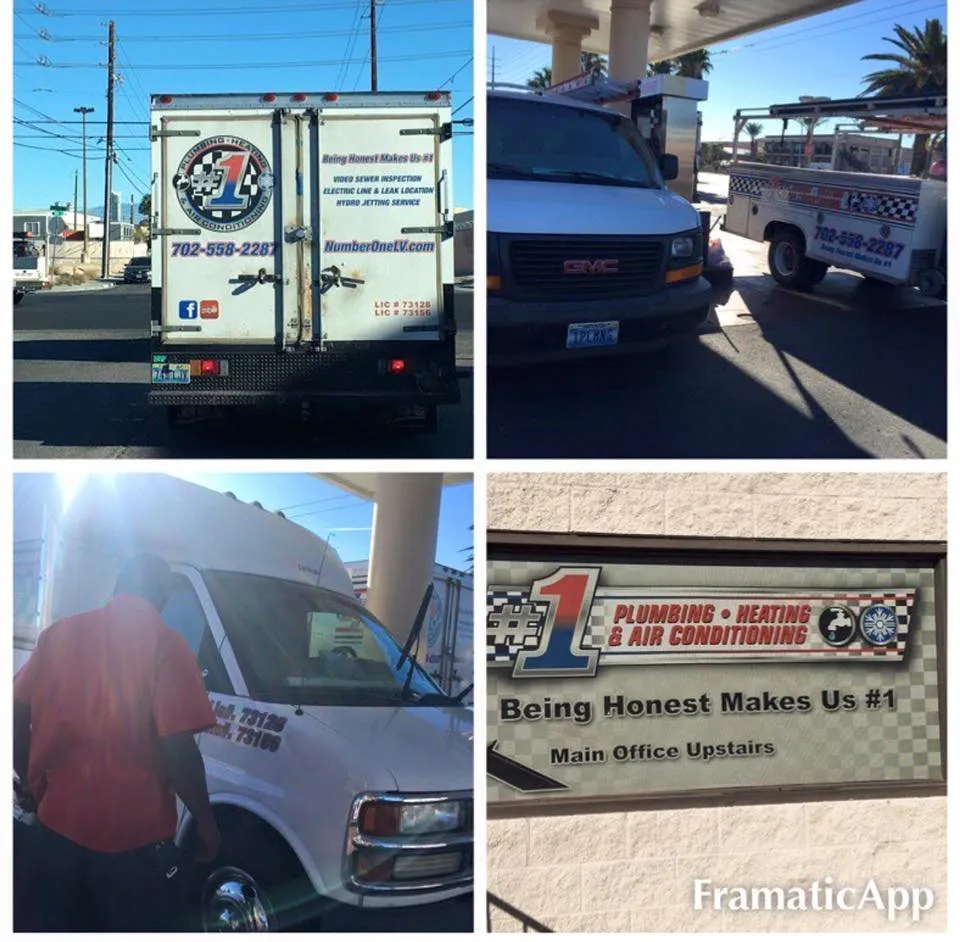 Slide of Number One Plumbing, Heating & Air Conditioning