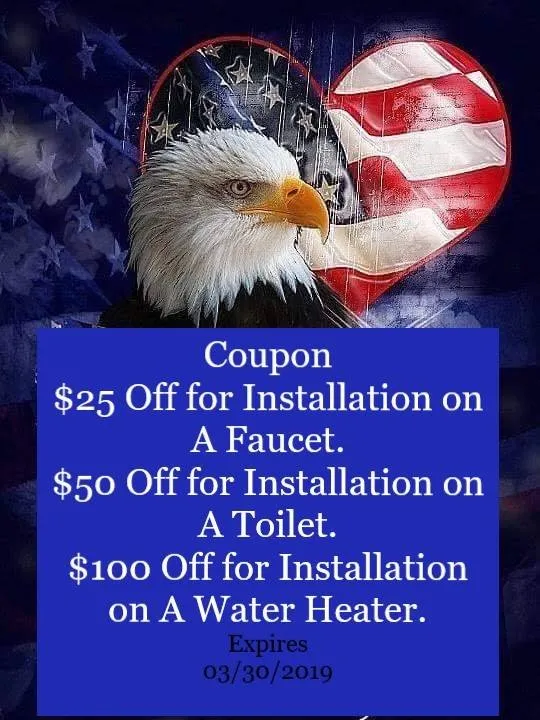 Slide of Number One Veteran Plumbing