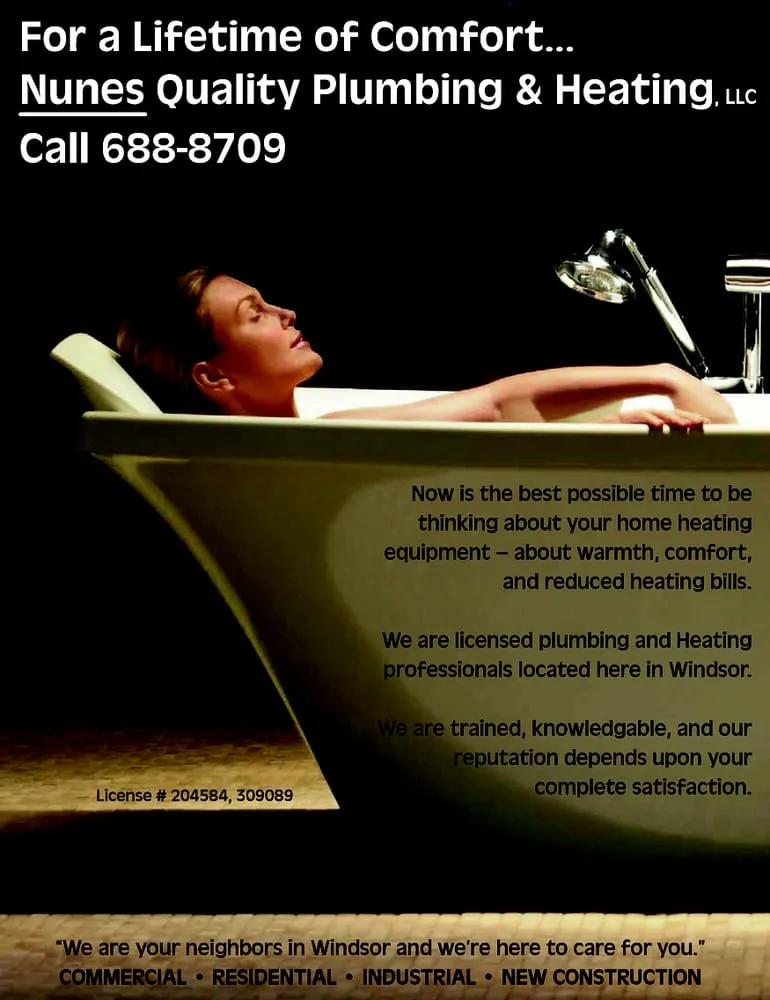 Slide of Nunes Quality Plumbing & Heating