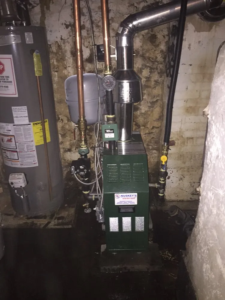 Affordable water heater service for homes in King of Prussia, PA by Nuskey's Heating & Air Conditioning