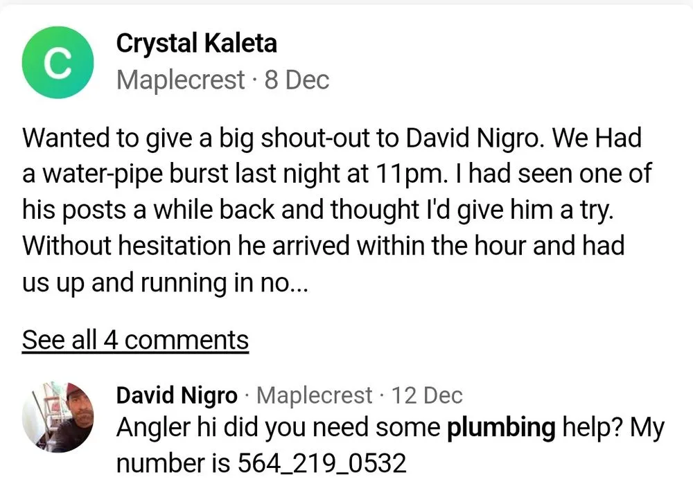 Slide of NW Plumbing Solutions