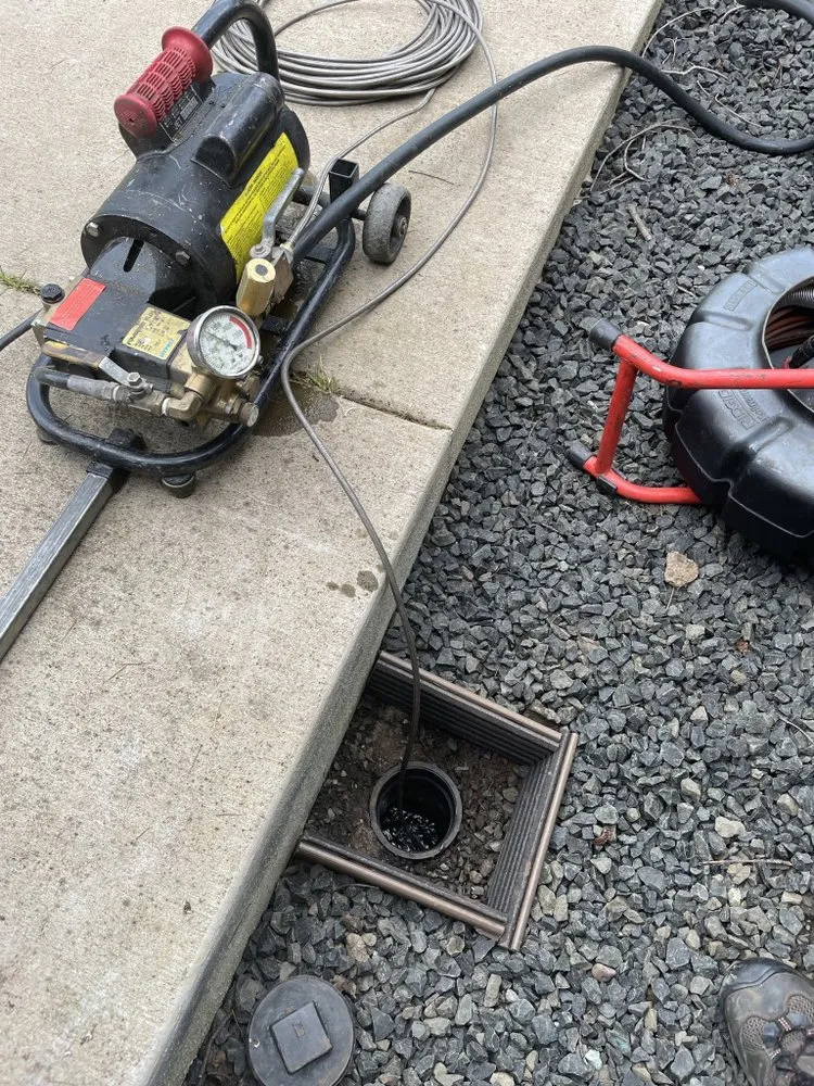 Slide of NW Sewer & drain