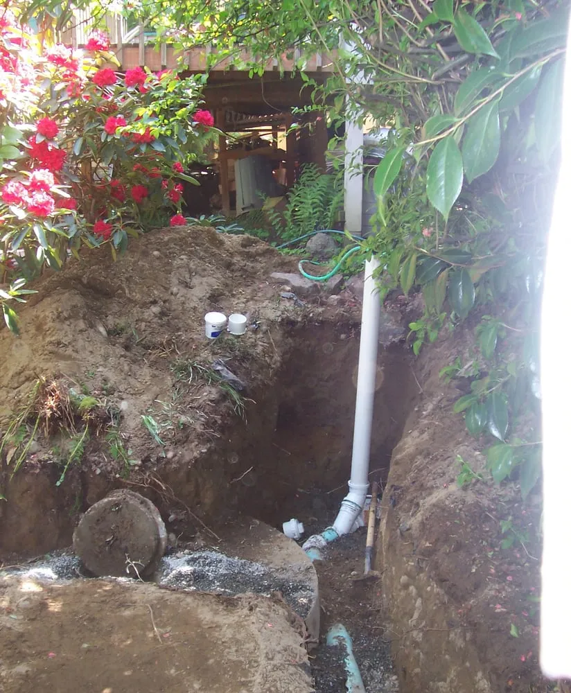 Slide of NW Sewer and Drain