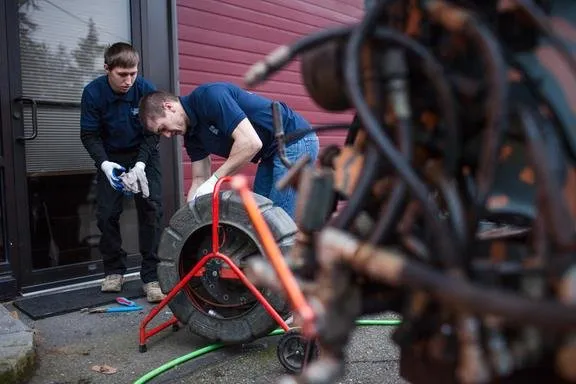 Slide of NW Sewer and Drain