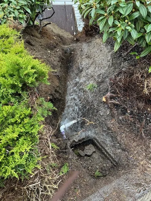 Slide of NW Sewer and Drain