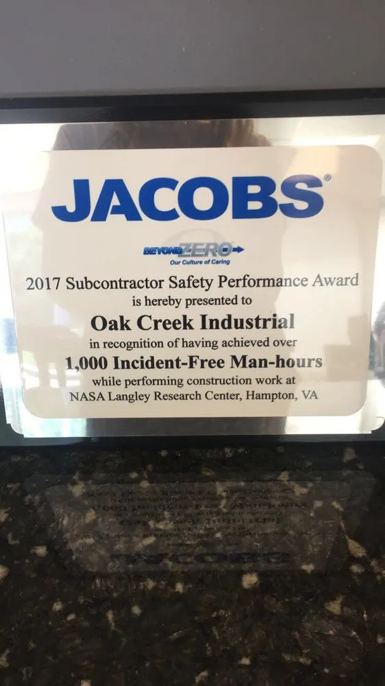 Slide of Oak Creek Industrial