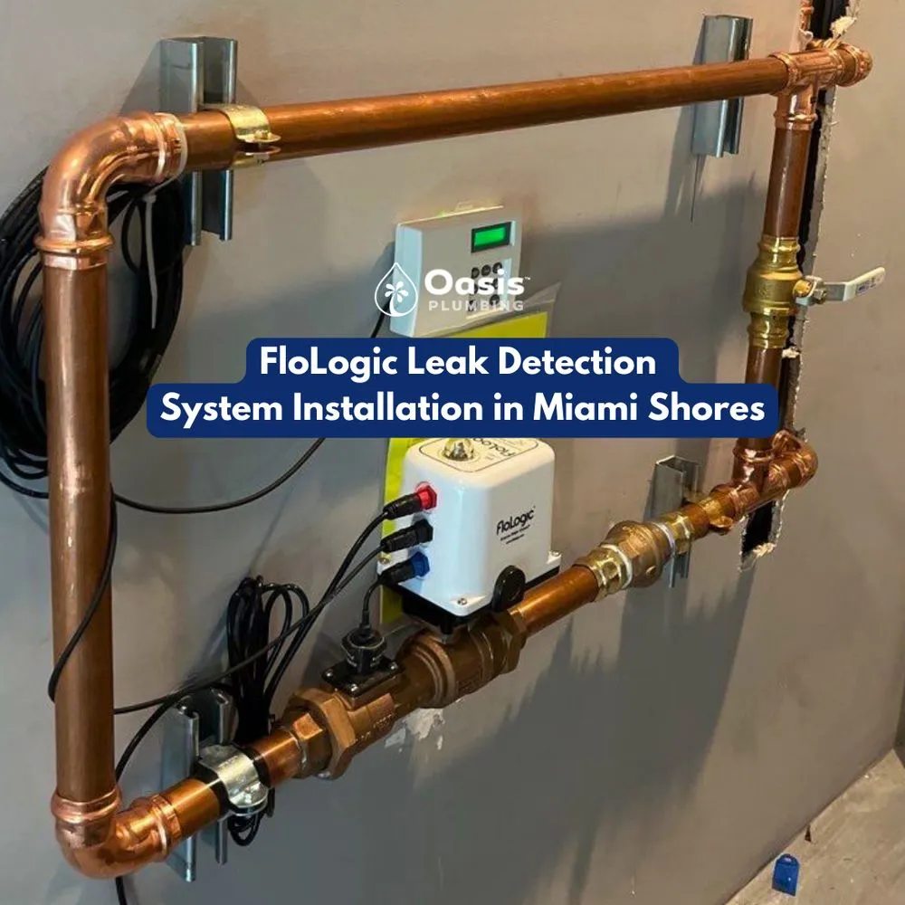 Reliable emergency plumbing in North Miami, FL by Oasis Plumbing
