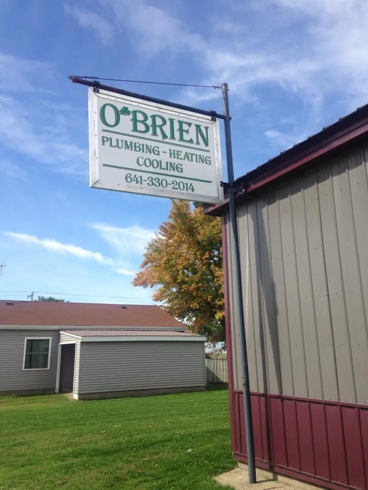 Trusted plumbing repair in Elma, IA by O'Brien Plumbing, Heating and Cooling