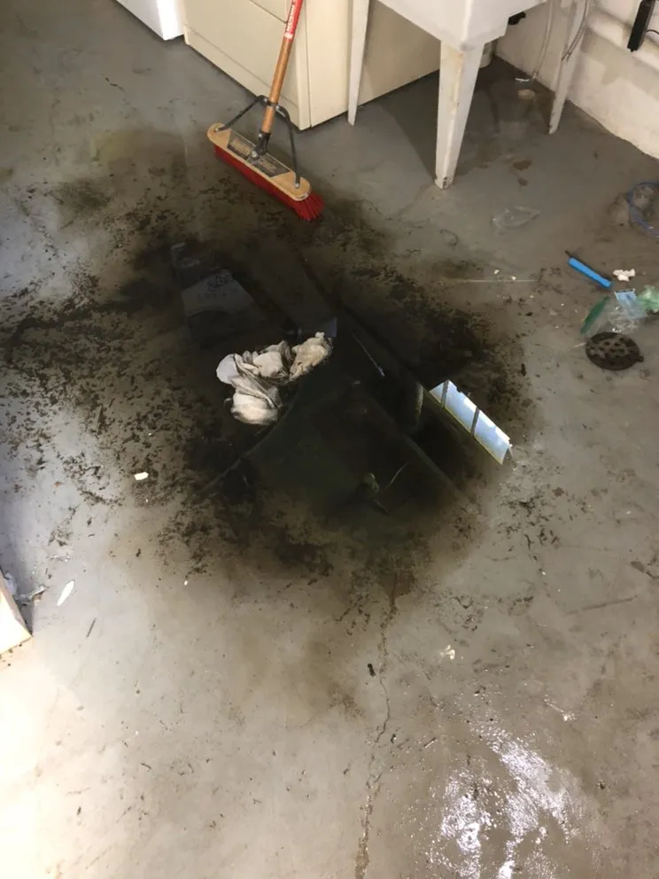 Slide of OC Drain Service