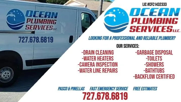 Slide of ocean plumbing services