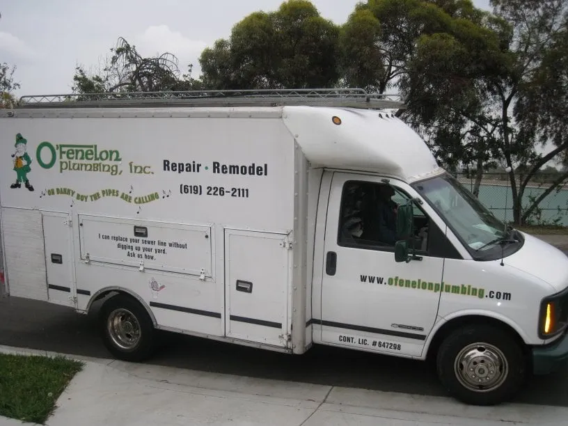 Slide of O'Fenelon Plumbing