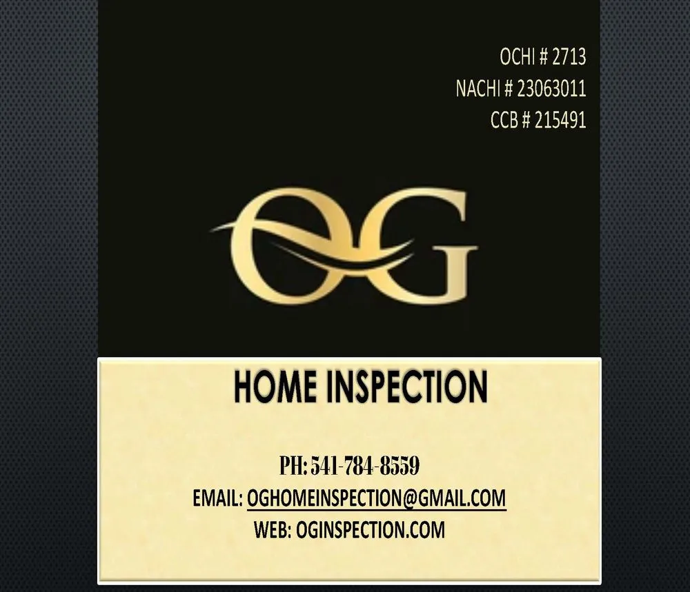 Slide of OG Home Inspection