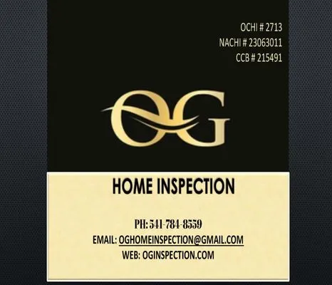 OG Home Inspection Logo