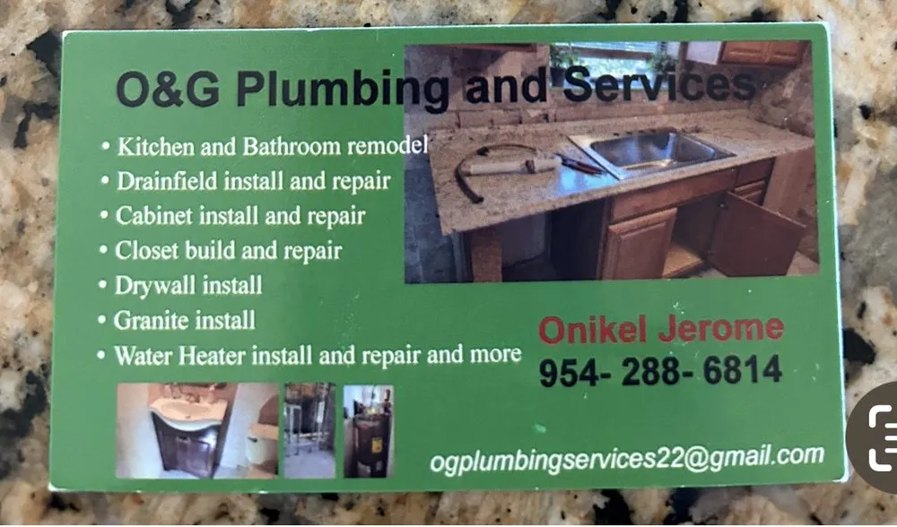Top-rated pipe repair experts serving St. Cloud, FL - O&G Plumbing Services