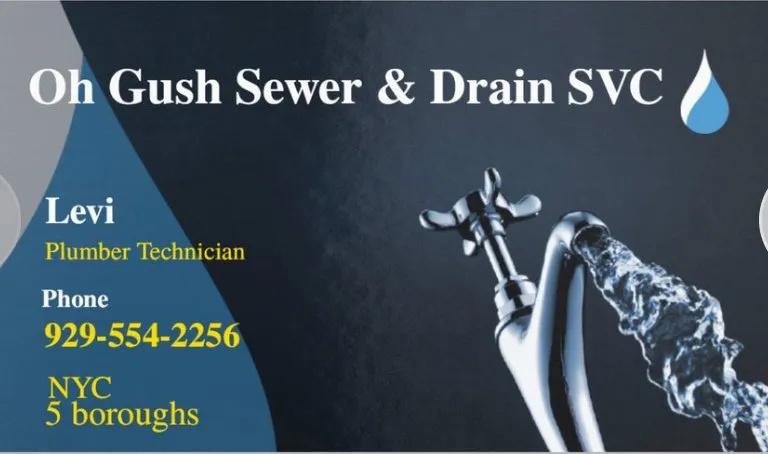 Slide of Oh Gush Sewer & Drain SVC