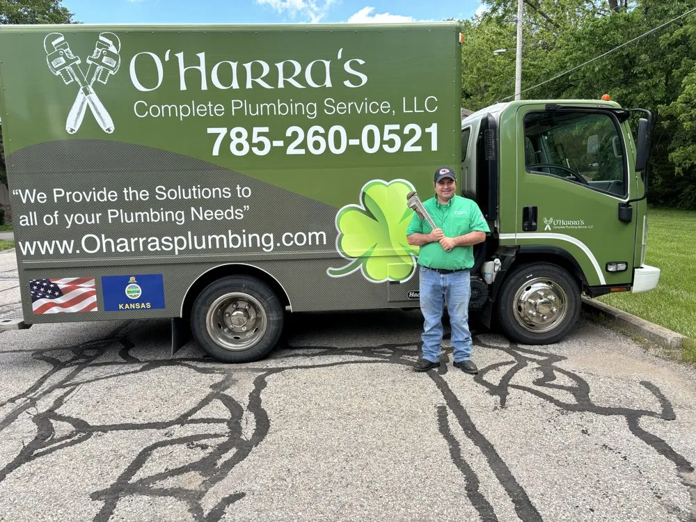 Slide of O'Harra's Plumbing Service