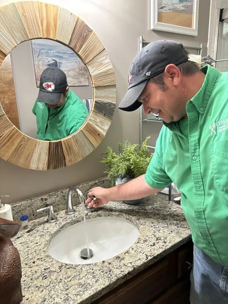 Slide of O'Harra's Plumbing Service