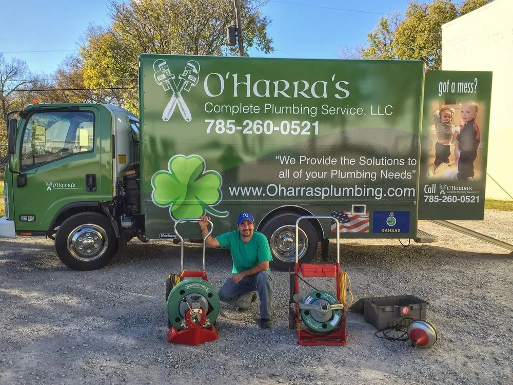 Slide of O'Harra's Plumbing Service