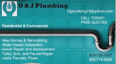 Slide of O&J Plumbing