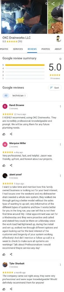 Slide of OKC Drainworks