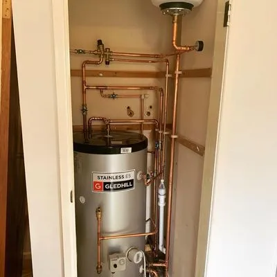 Old Town Triangle Plumbing Logo