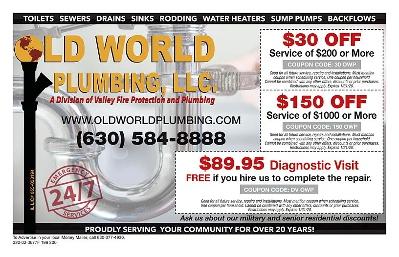 Trusted leak detection experts serving St. Charles, IL - Old World Plumbing