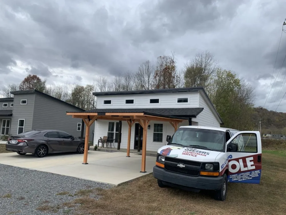 Slide of Ole Geezers Handyman Service